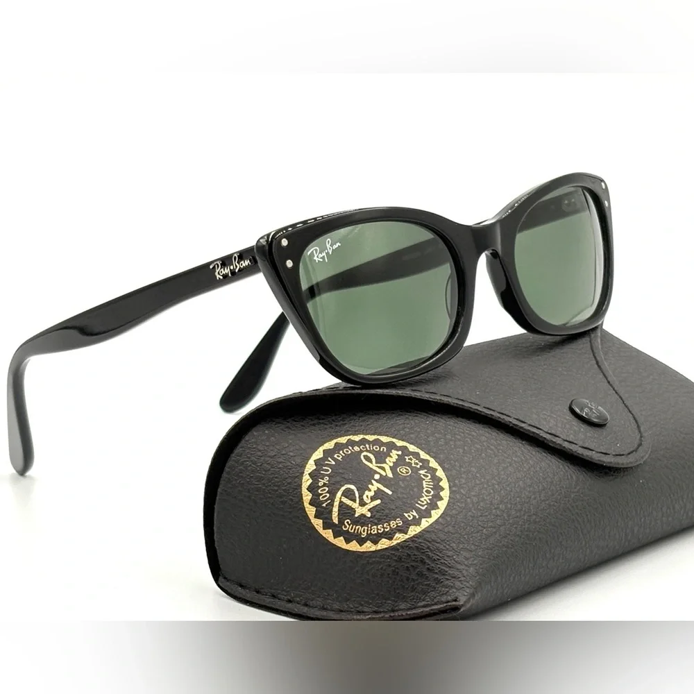 Lady Burbank RB2299 Cateye Sunglasses Ray-Ban Lady Burbank 901/31 52-20-140 3N - Picture 5 of 11
